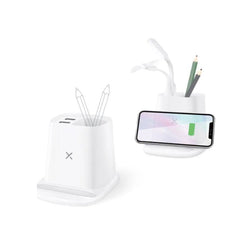 Desktop Wireless Charger Pen Holder and Usb Output Corporate Gifts Singapore
