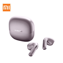Xiaomi Buds 6 Earpiece in Nebula Purple with charging case, perfect as a corporate gift.