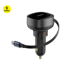 Baseus Enjoyment Pro Retractable USB-C Car Charger 60W Corporate Gifts Singapore
