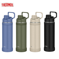 Thermos FJU-1000 Sports Bottle with Carry Loop in four stylish colors for hydration on-the-go.