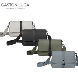 Gaston Luga Splash Crossbody Bag in four colors for stylish organization and modern convenience.