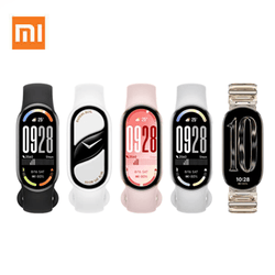 Xiaomi Smart Band 10 options display, showcasing stylish designs and features, perfect for a corporate gift.