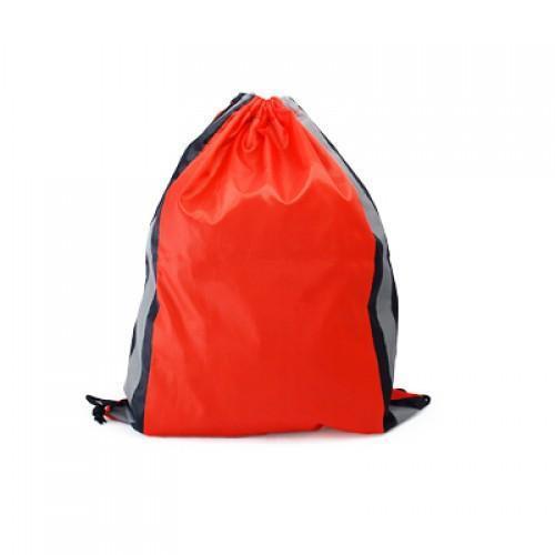 Drawstring Bag With Reflective Panel Corporate Gifts Singapore