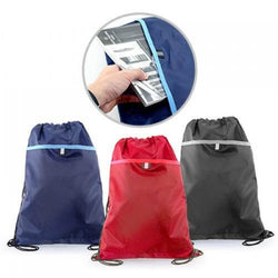 Drawstring Bag with Valuable Pocket Corporate Gifts Singapore