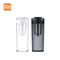 Xiaomi Tritan Water Bottle in white and dark grey, stylish corporate gift for hydration