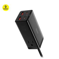 Baseus PowerCombo GaN3 Pro 6 Ports Power Strip 100W Corporate Gifts Singapore