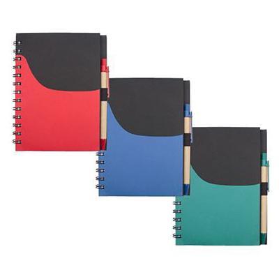 Eco-Friendly Notebook With Pen & Pocket Corporate Gifts Singapore