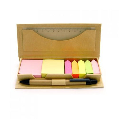 Eco Friendly Post-It Pad With Ruler And Pen Corporate Gifts Singapore