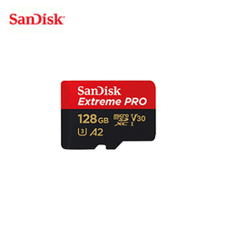 SanDisk Extreme PRO microSDXC QuickFlow UHS-I 128GB for high-performance media storage and corporate gift