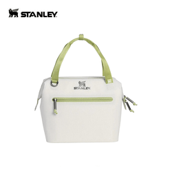 STANLEY The All Day Julienne Mini Cooler Nelly Korda Collection 0.7L in off-white and green design