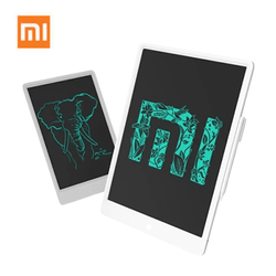 Xiaomi Mi LCD Writing Tablet showcasing creative drawings on its display, perfect for notes and sketches.