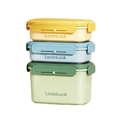 LocknLock Macaron Fresh Keeping Lunch Box Set Big Corporate Gifts Singapore