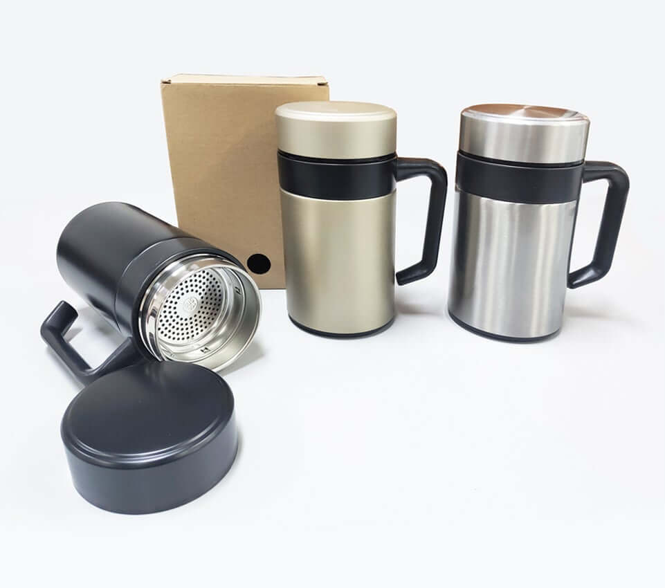 350ml Double Wall Thermos Mug with Filter Corporate Gifts Singapore