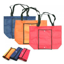Foldable Shopping Bag with Plastic Buttons Corporate Gifts Singapore