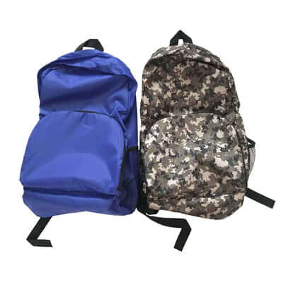 Foldable Polyester Travel Backpack Corporate Gifts Singapore