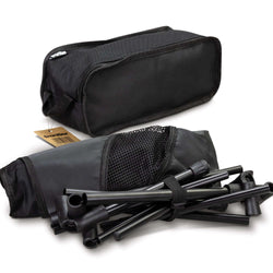 Frontier Lightweight Folding Chair storage bag with poles, ideal for outdoor events and corporate gifts.