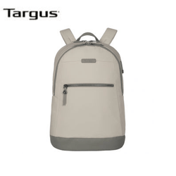 Targus Avila 15-16" Backpack in neutral color, designed for eco-friendly mobile professionals, featuring detachable organizer.