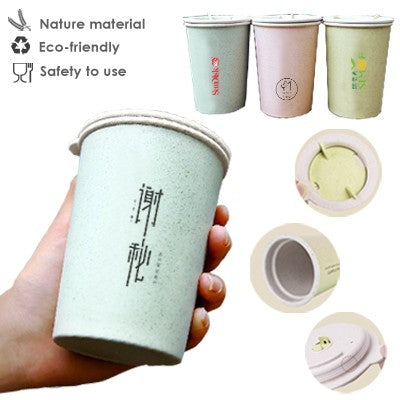 Eco-Wheat Straw Tumbler 300ml Corporate Gifts Singapore