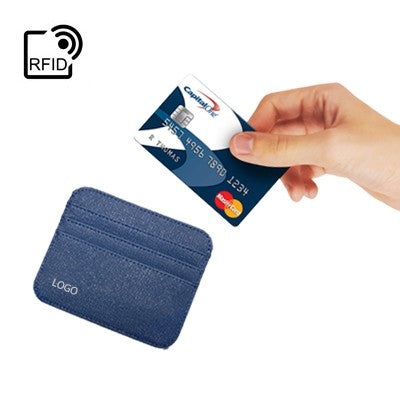 RFID Safe 6 Slot Extra Slim Leather Travel Wallet Corporate Gifts Singapore