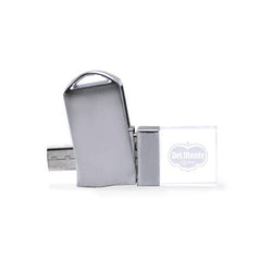 Mini Crystal OTG Swivel USB Flash Drive Corporate Gifts Singapore