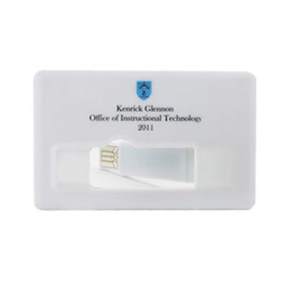 Slim Card Shape USB Flash Drive Corporate Gifts Singapore