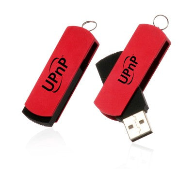 Aluminium and Rubber Coated Swivel USB Flash Drive Corporate Gifts Singapore