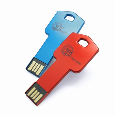 Elegent Key Shaped USB Flash Drive Corporate Gifts Singapore