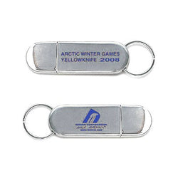 Metallic Shine USB Flash Drive with Key Ring Corporate Gifts Singapore