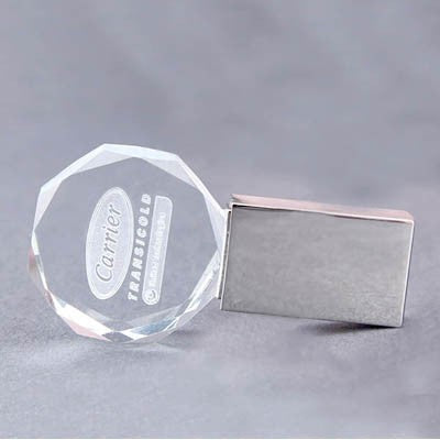 Diamond Crystal USB Drive with LED Light Corporate Gifts Singapore