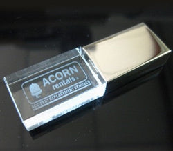 Elegant LED Crystal USB Drive Corporate Gifts Singapore