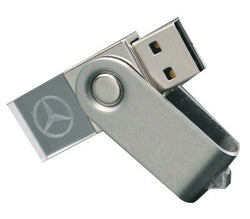 Swivel Crystal USB Drive with LED Light Corporate Gifts Singapore