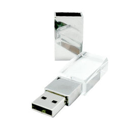 Premium Crystal USB Memory Drive with LED Light Corporate Gifts Singapore