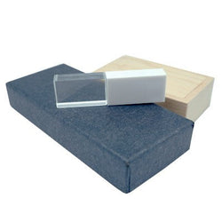 Clear White Crystal USB Drive with LED Light Corporate Gifts Singapore