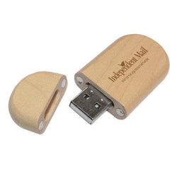 Wooden Lumber Texture USB Flash Drive Corporate Gifts Singapore