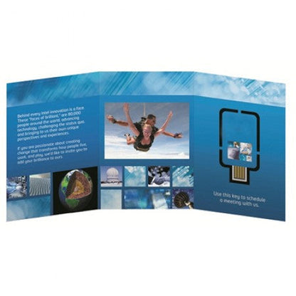 Customize Detachable Paper Card USB Corporate Gifts Singapore