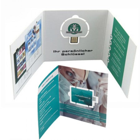 Customize Detachable Paper Card USB Corporate Gifts Singapore