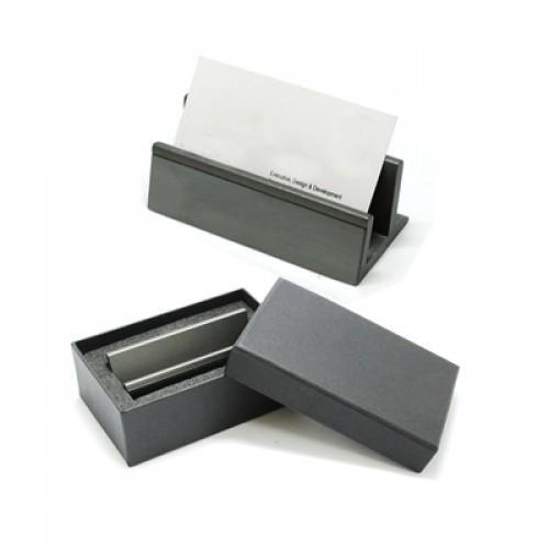 Gun Metal Name Card Holder Corporate Gifts Singapore