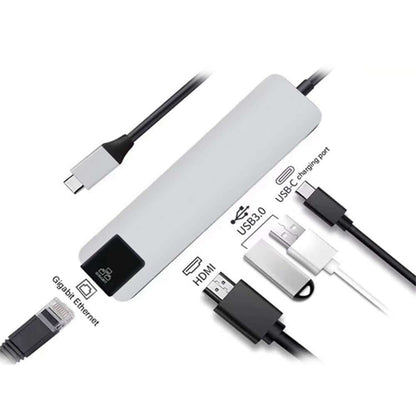 5 in 1 Type C Adapter with Ethernet Corporate Gifts Singapore