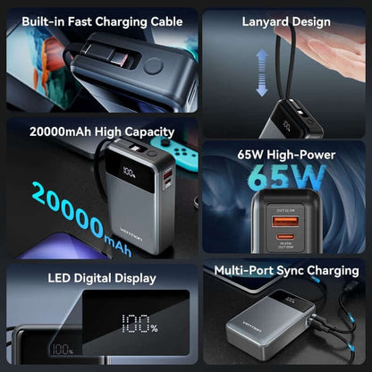 Vention 20000mAh Power Bank 65W Corporate Gifts Singapore