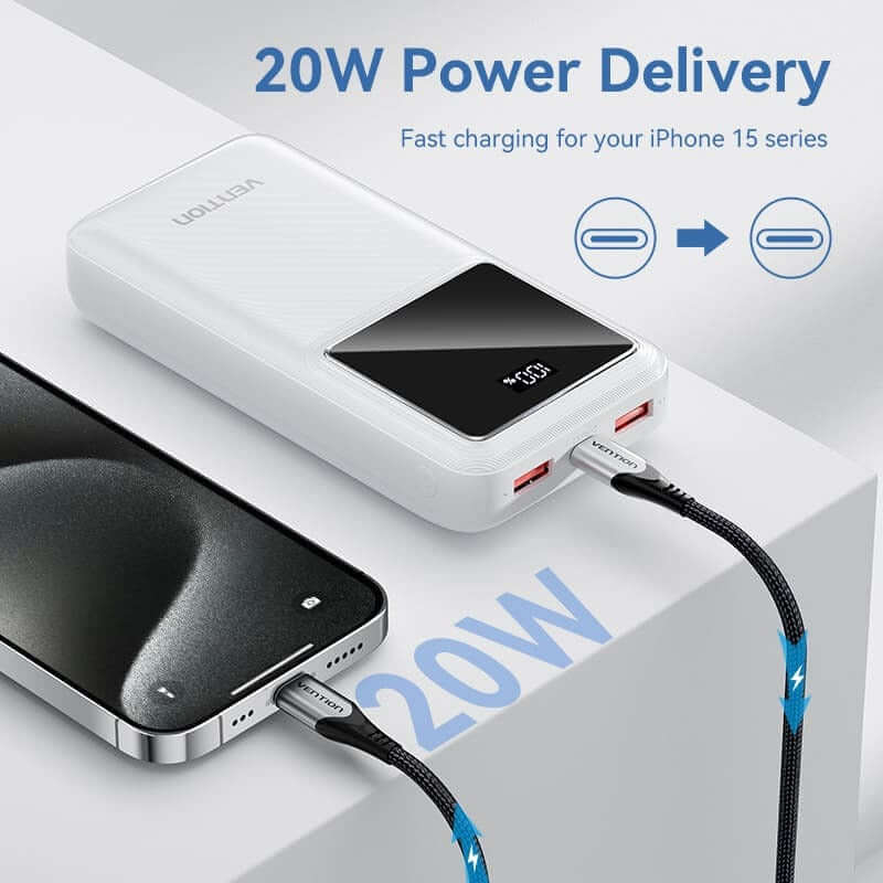Vention 20000mAh Power Bank 22.5W Corporate Gifts Singapore