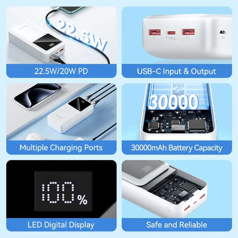 Vention 30000mAh Power Bank 22.5W Corporate Gifts Singapore