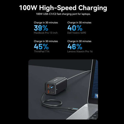 Vention 4-Port USB GaN Charger Corporate Gifts Singapore