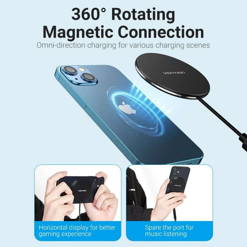 Vention Magnetic Wireless Charger 15W Corporate Gifts Singapore