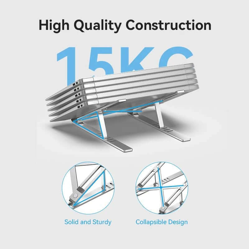 Vention Foldable Laptop Stand Silver Aluminum Alloy Type Corporate Gifts Singapore