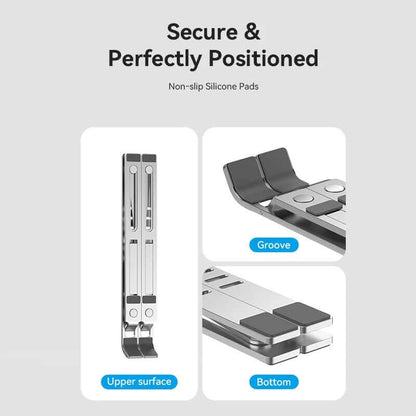 Vention Foldable Laptop Stand Silver Aluminum Alloy Type Corporate Gifts Singapore