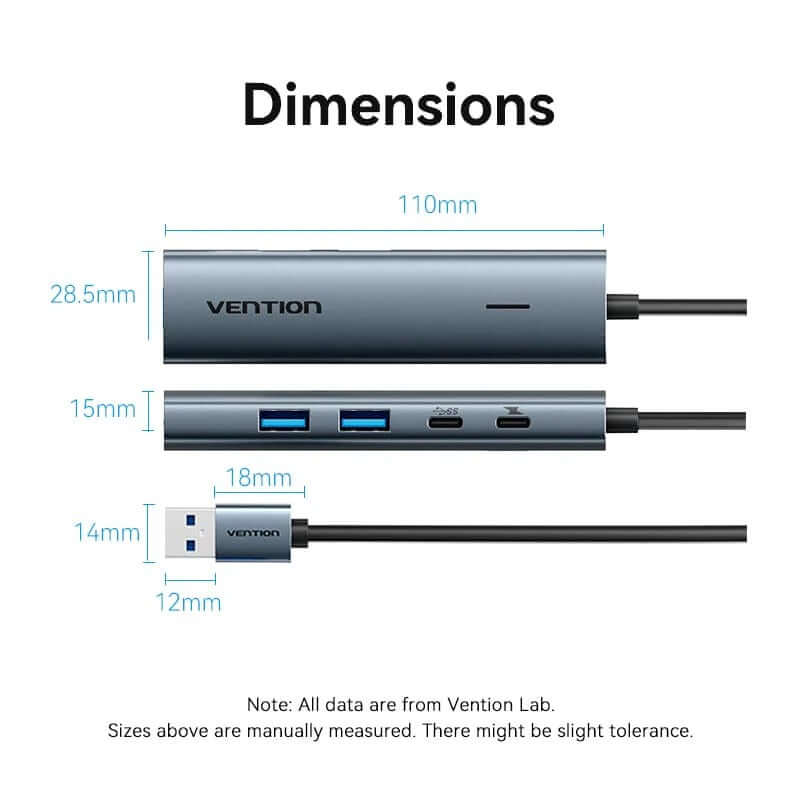 Vention Gen 1 Type C Hub Corporate Gifts Singapore