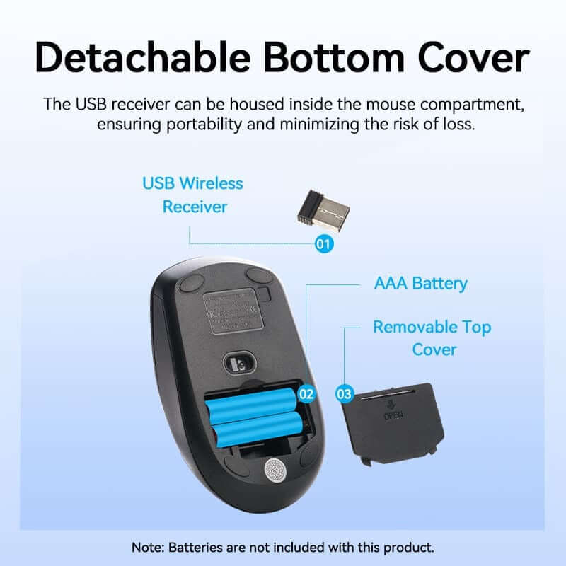 Vention 3-Button Wireless Computer Mouse Corporate Gifts Singapore