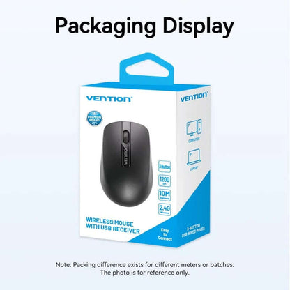 Vention 3-Button Wireless Computer Mouse Corporate Gifts Singapore