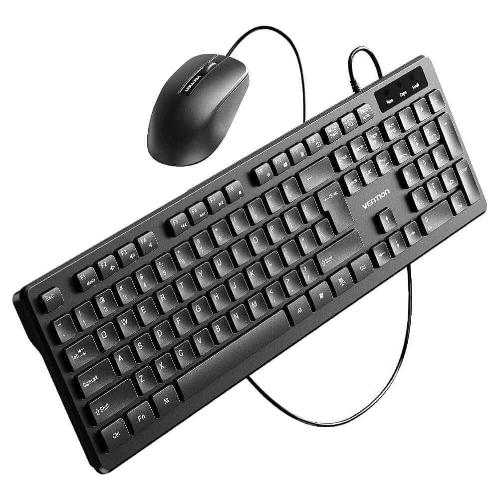 Vention Wired Keyboard and Mouse Set Corporate Gifts Singapore