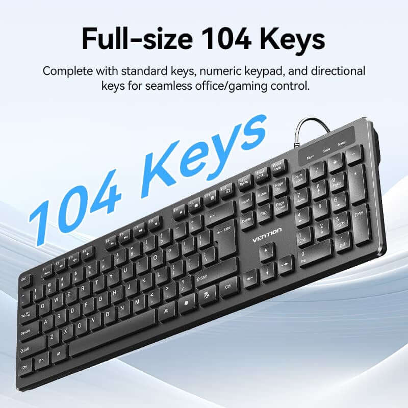 Vention Wired Keyboard and Mouse Set Corporate Gifts Singapore